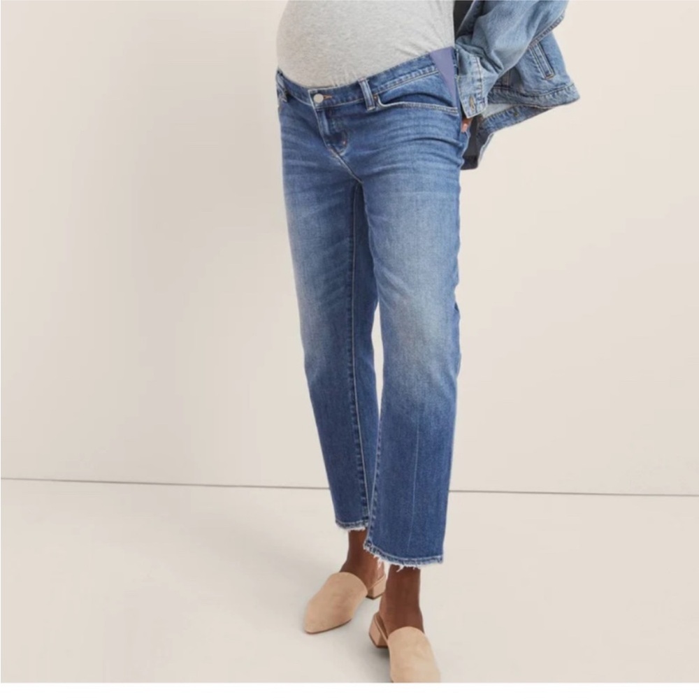Hatch Maternity Boyfriend Jeans